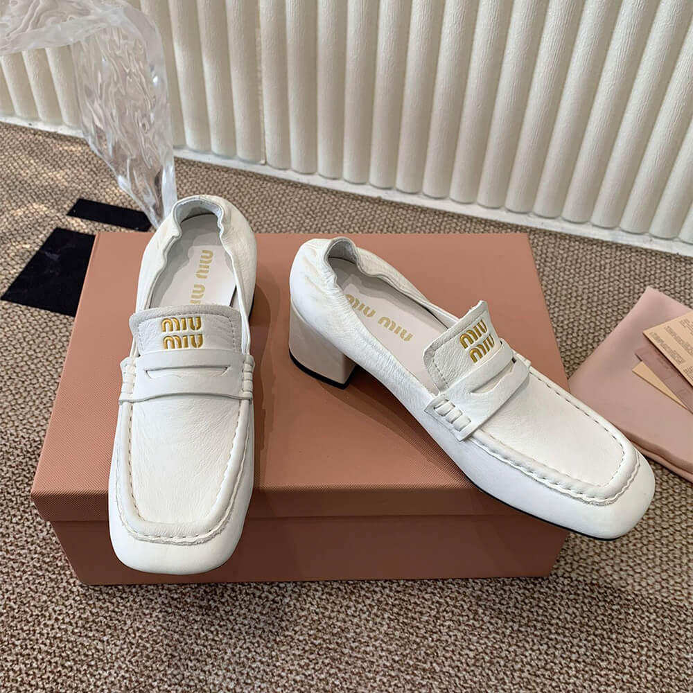 M1um1u WOMEN LOAFER