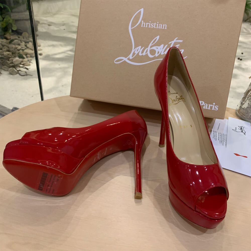 Chr1st1an Louboutin New Very Prive(120 mm Platform pumps)