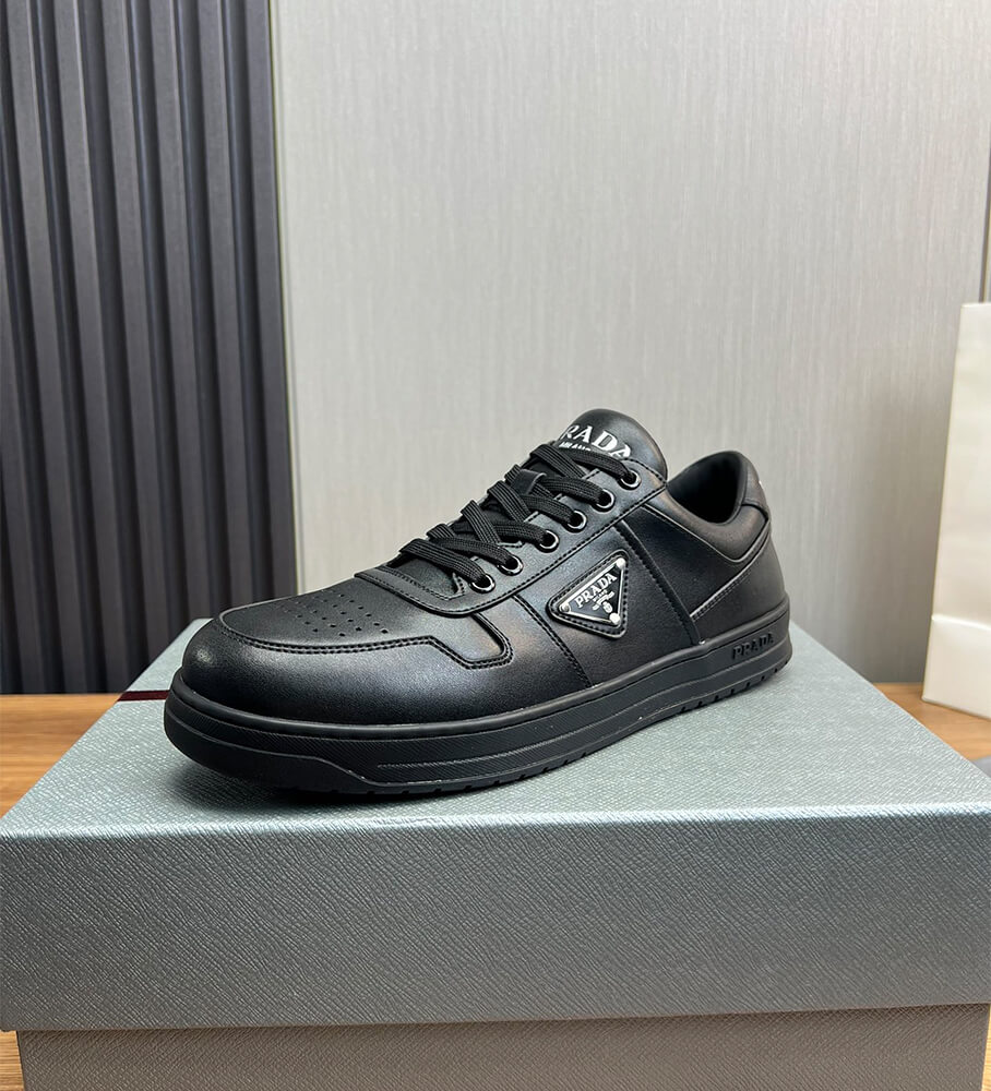 Pra*a Downtown nappa leather sneakers