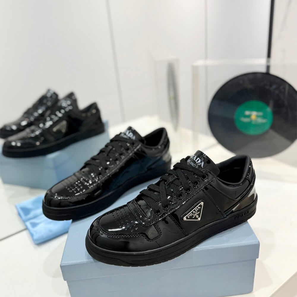 Pra*a Downtown nappa leather sneakers