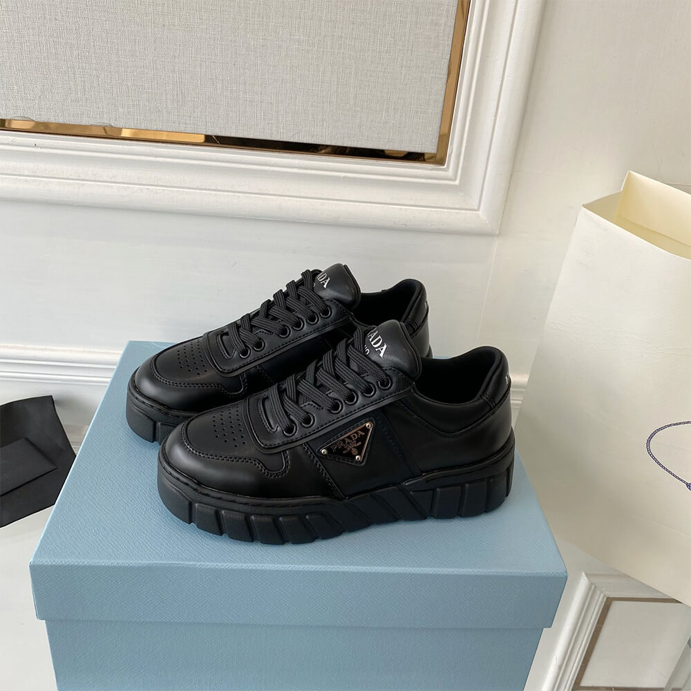 Pra*a Leather Sneakers