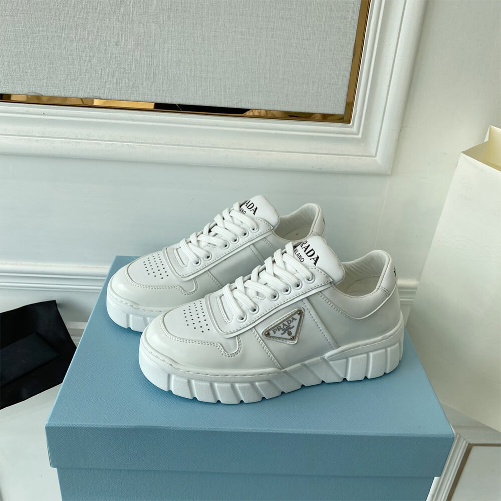 Pra*a Leather Sneakers