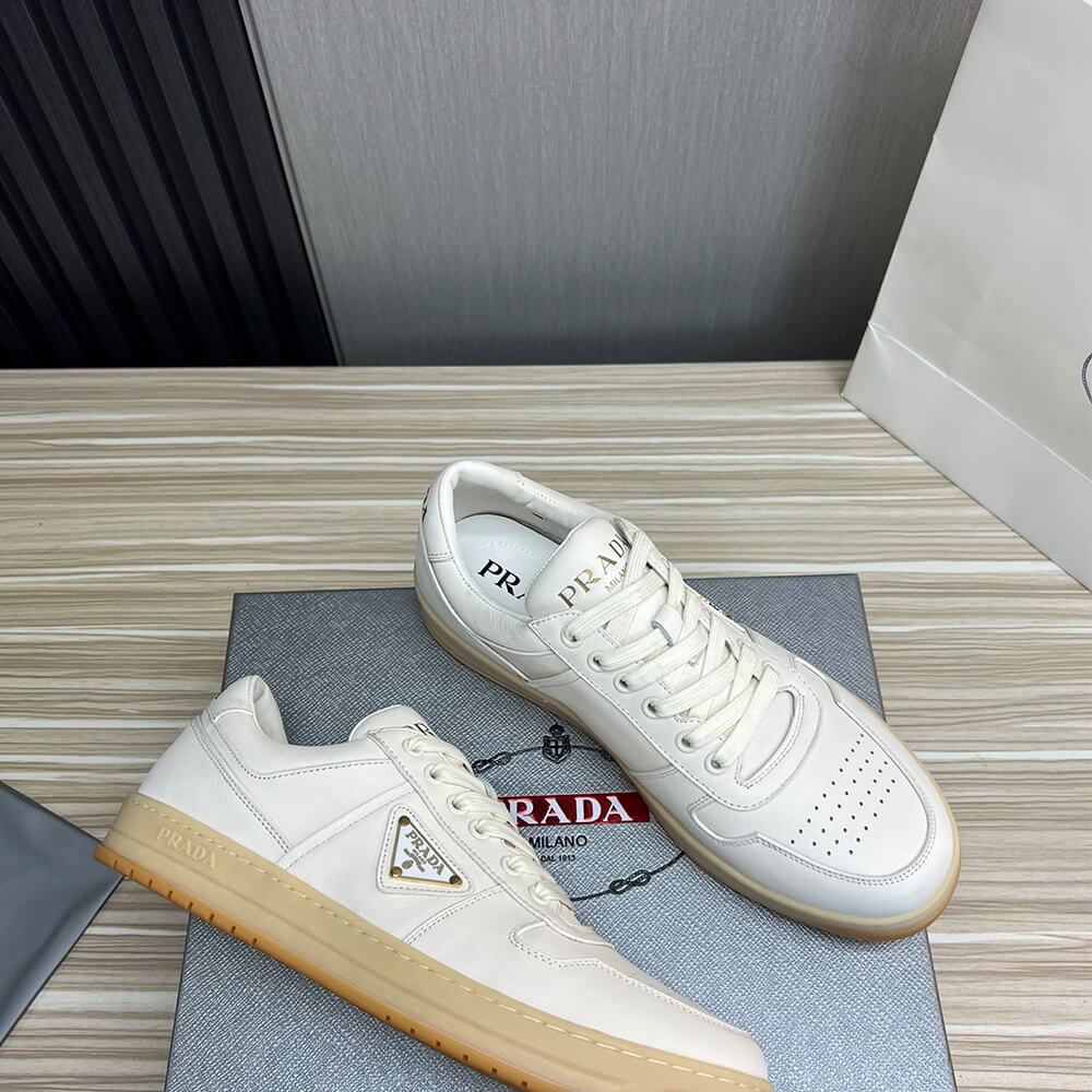 Pra*a Downtown nappa leather sneakers