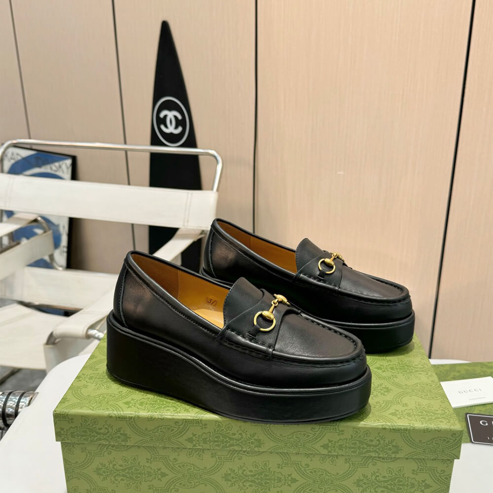 Gvc*1 Women’s Horsebit wedge loafer