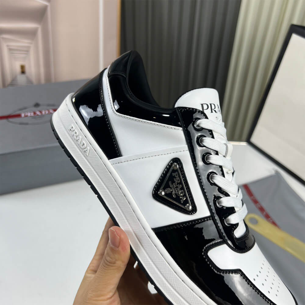 Pra*a Downtown nappa leather sneakers