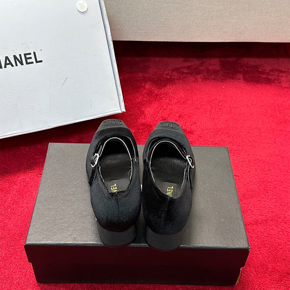 Ch**el Mary Janes Heel