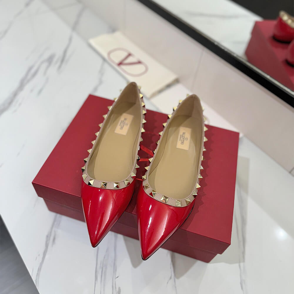 Va1e*ntin0 ROCKSTUD BALLET FLAT
