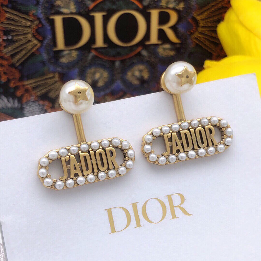 D10r PEARL EARRINGS