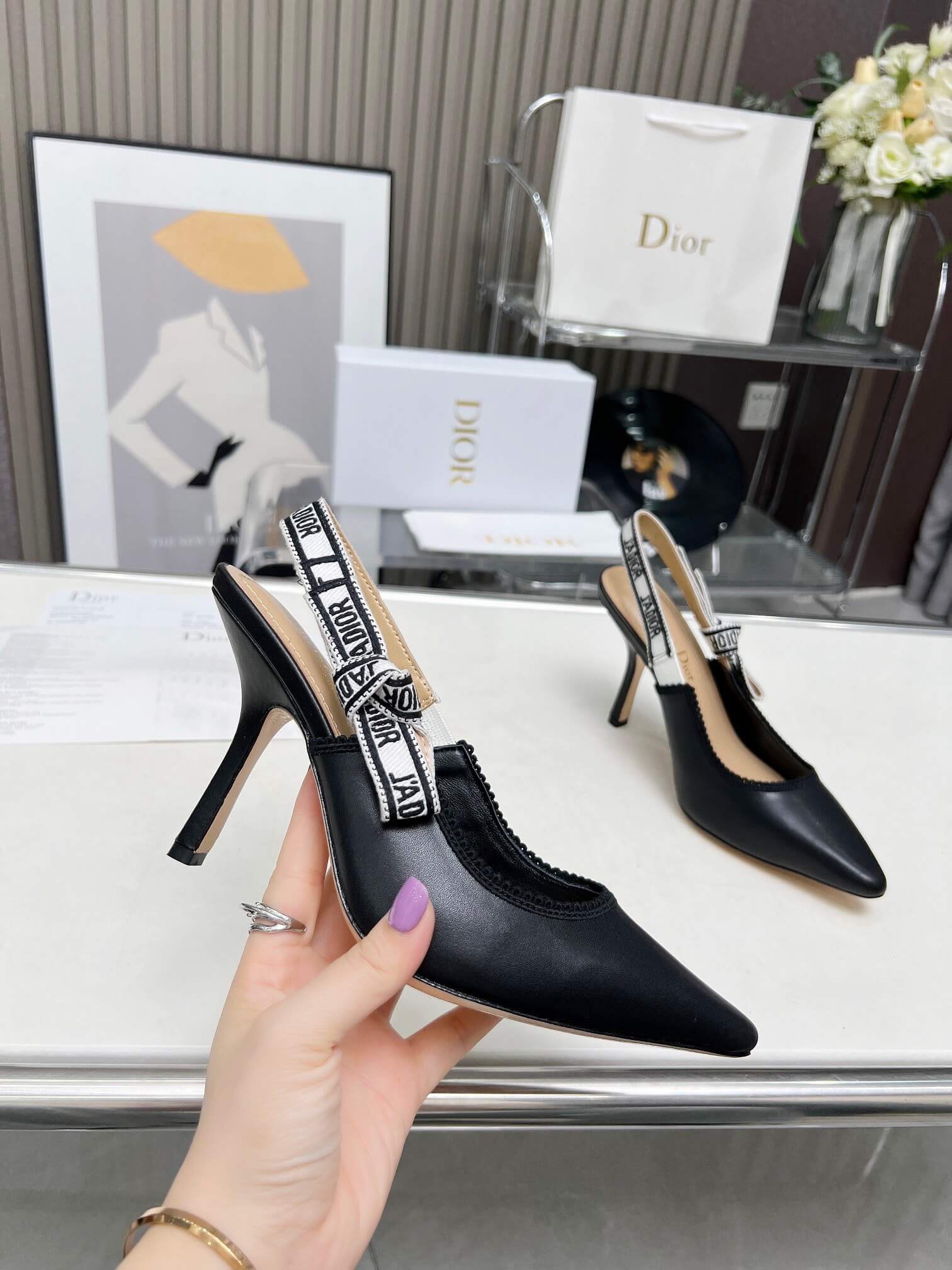 J’AD10r Slingback Pump