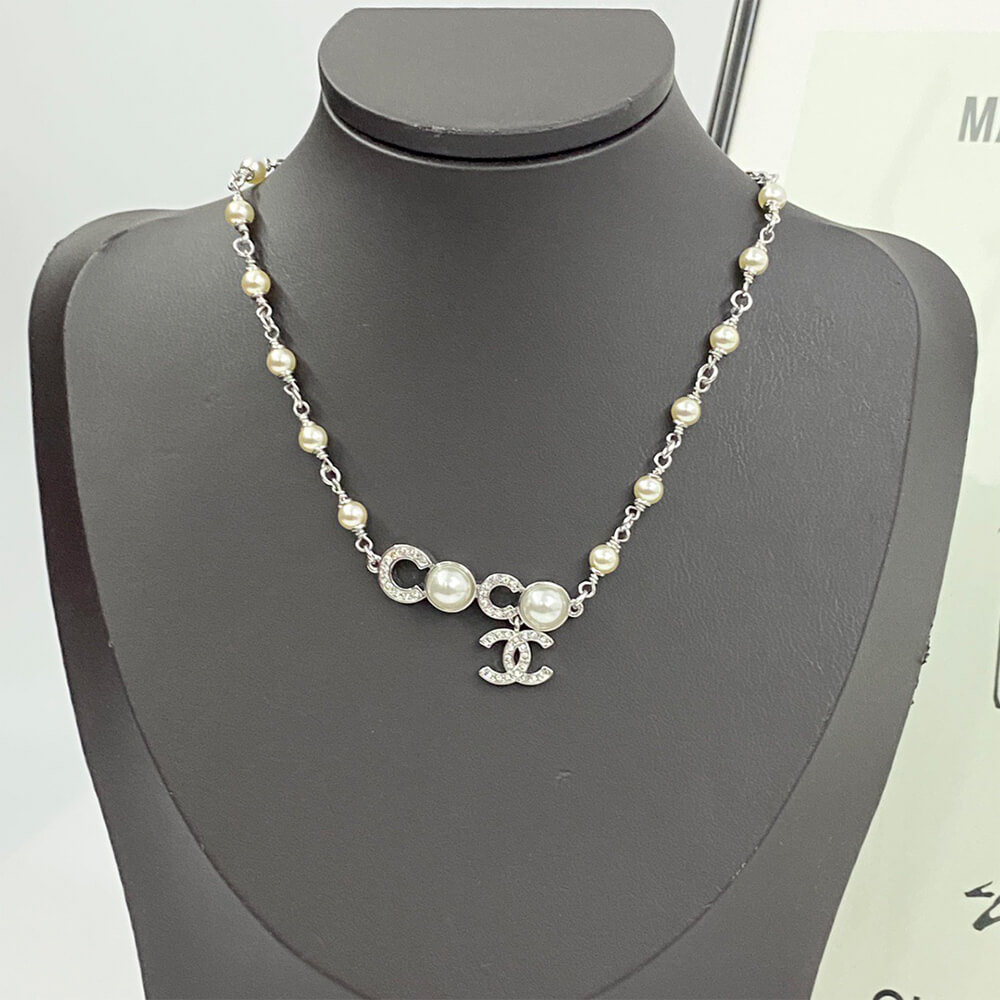 Ch**el Pearl Necklace