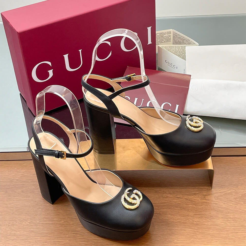 Gvc*1 Women’s platform pump with Double G
