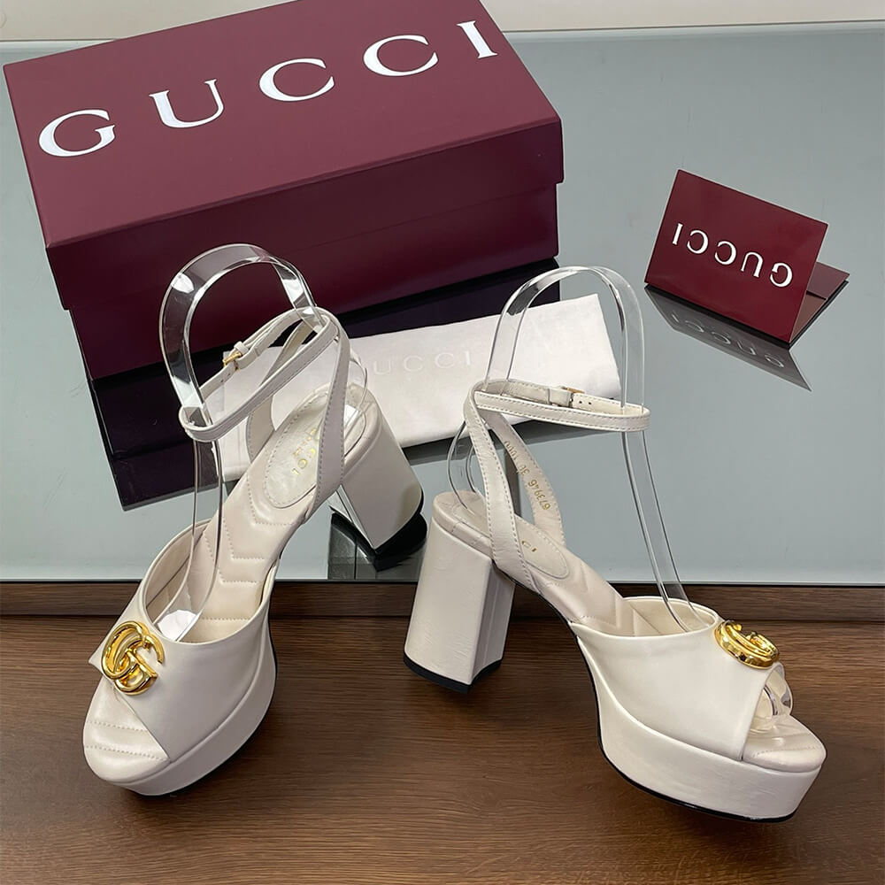 Gvc*1 Women’s platform sandal with Double G