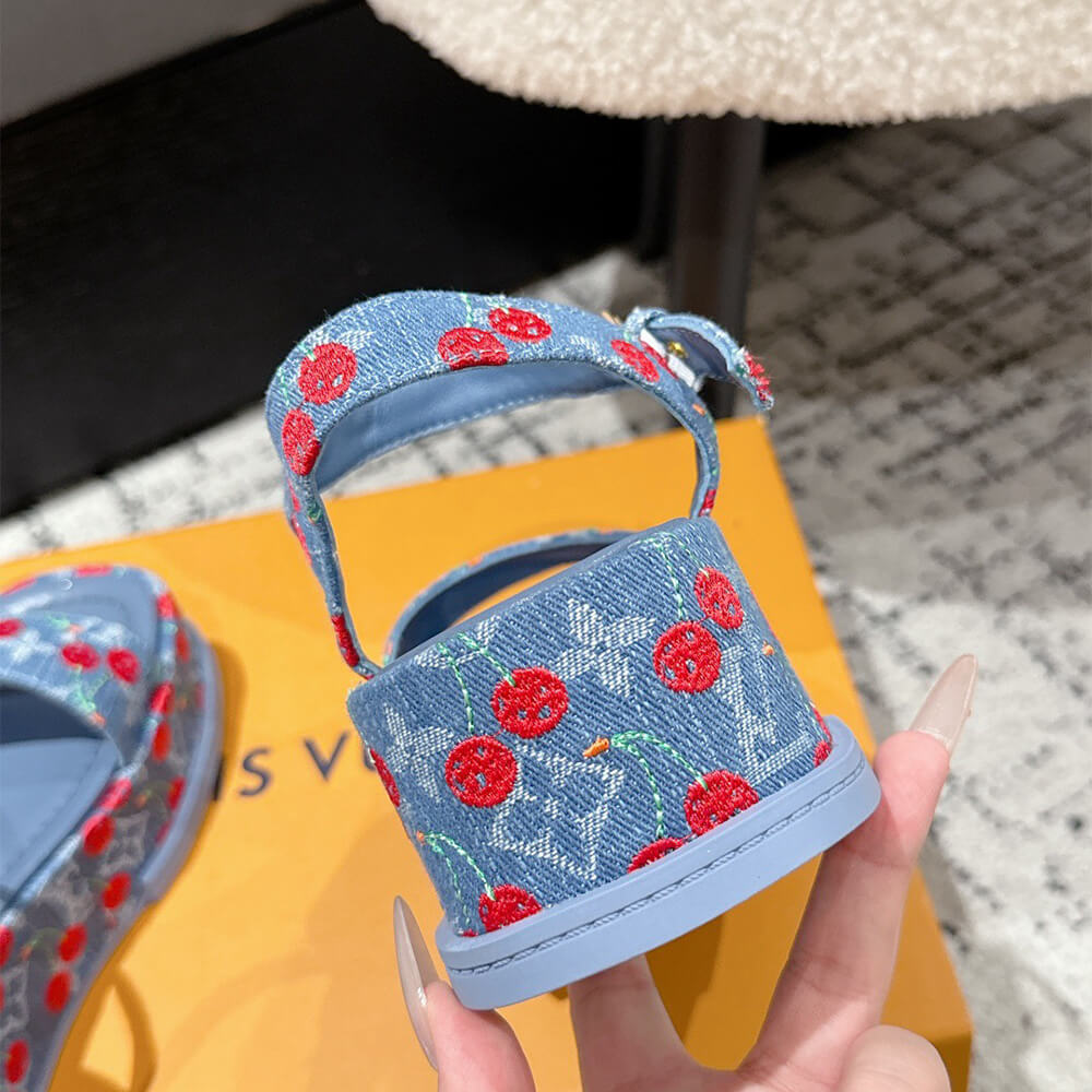 LV x TM Maya Platform Sandal