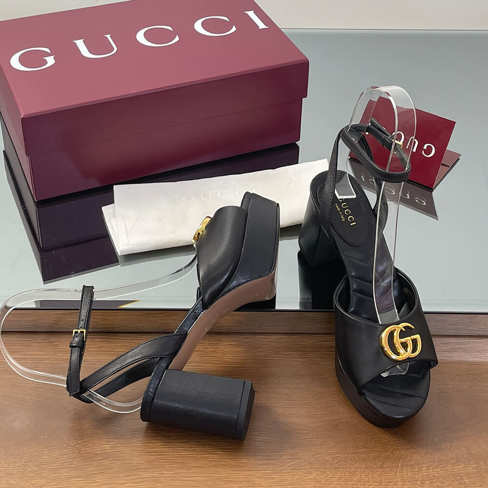 Gvc*1 Women’s platform sandal with Double G