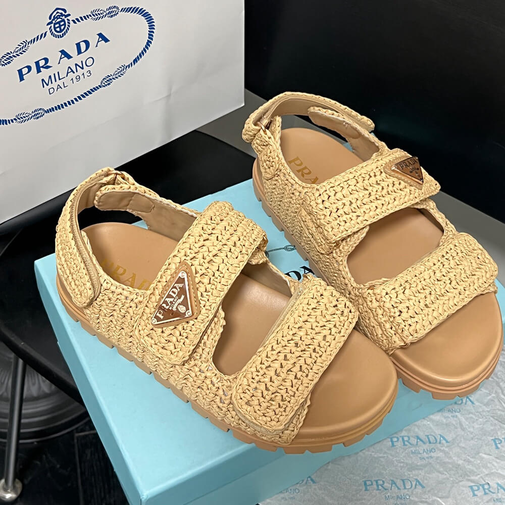 Pra*a Crochet sandals
