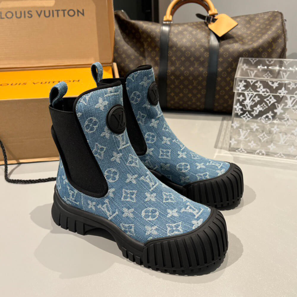 LV Ruby Flat Ankle Boot