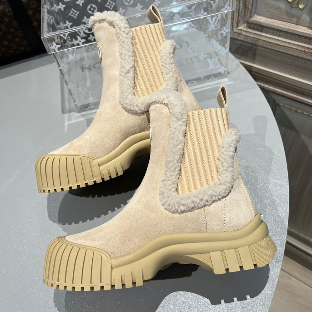 LV Ruby Flat Ankle Boot