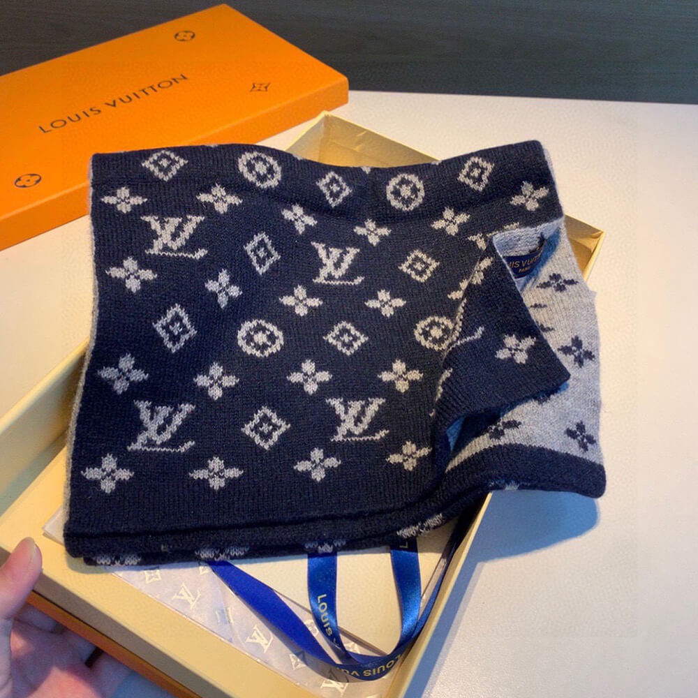lv monogram De*1m scarf
