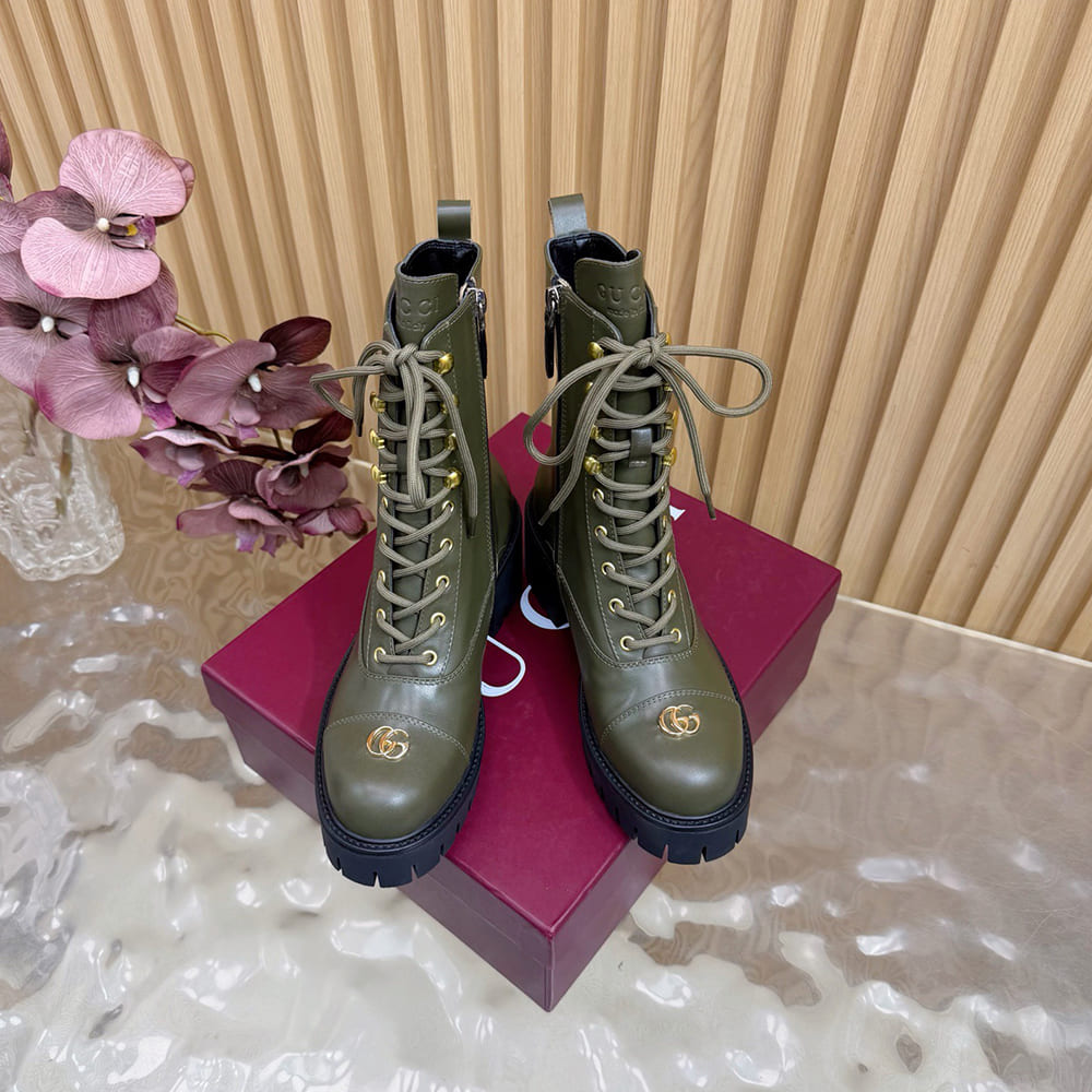 Gvc*1 Women’s lace-up ankle boot with GG