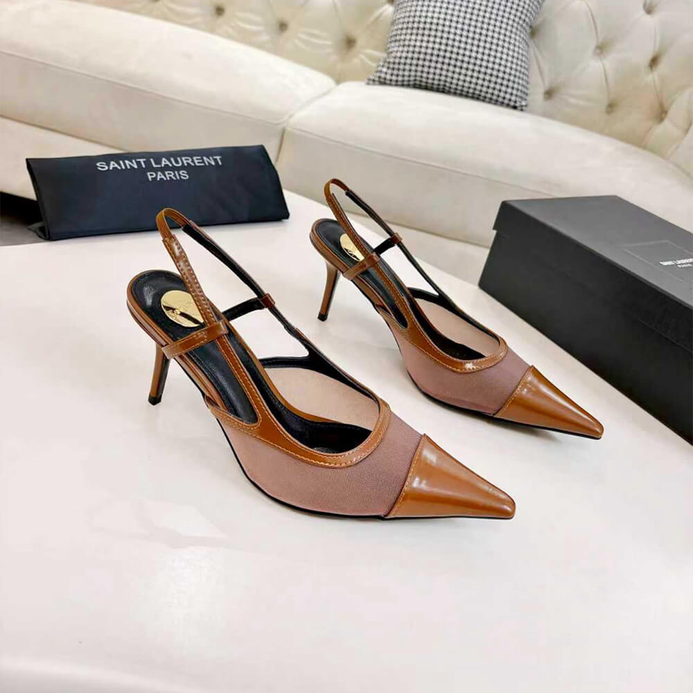 Y51 slingback pumps