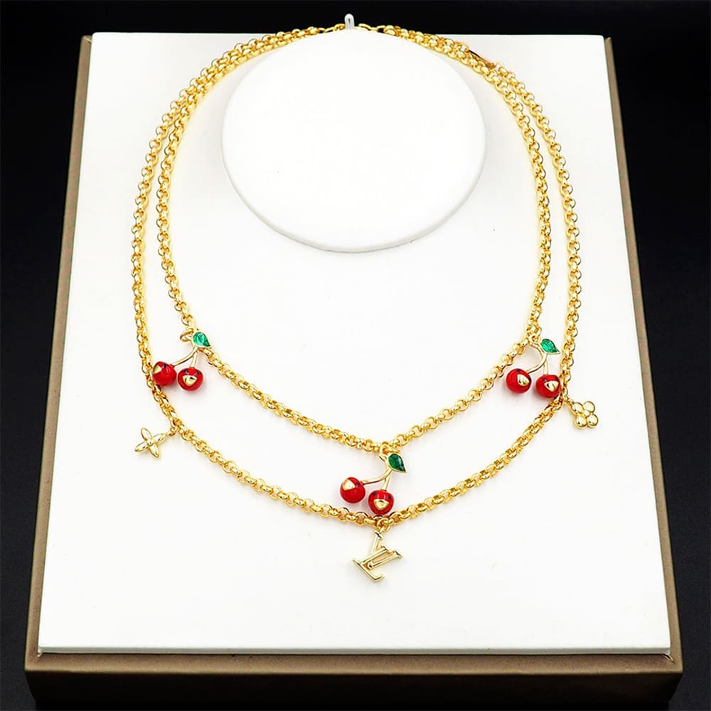 LV x TM Cerise Necklace