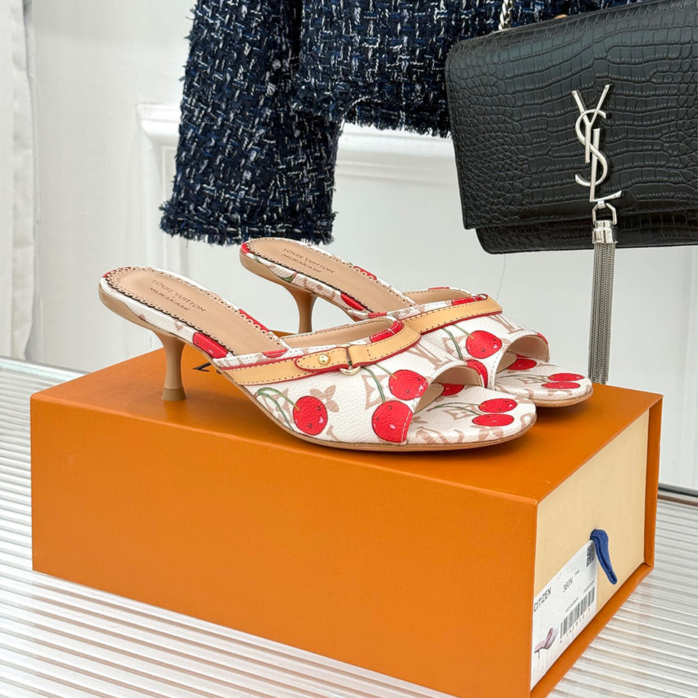 LV x TM 6AM Cherry Mule (EU SIZE 35-42)