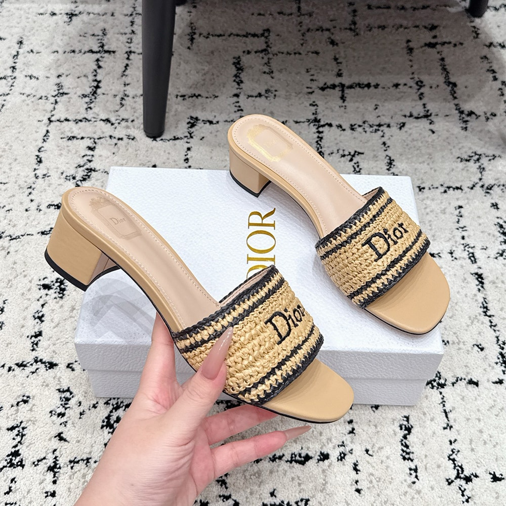 D10riviera D10r Woven Heeled Slide (EU SIZE 35-42)