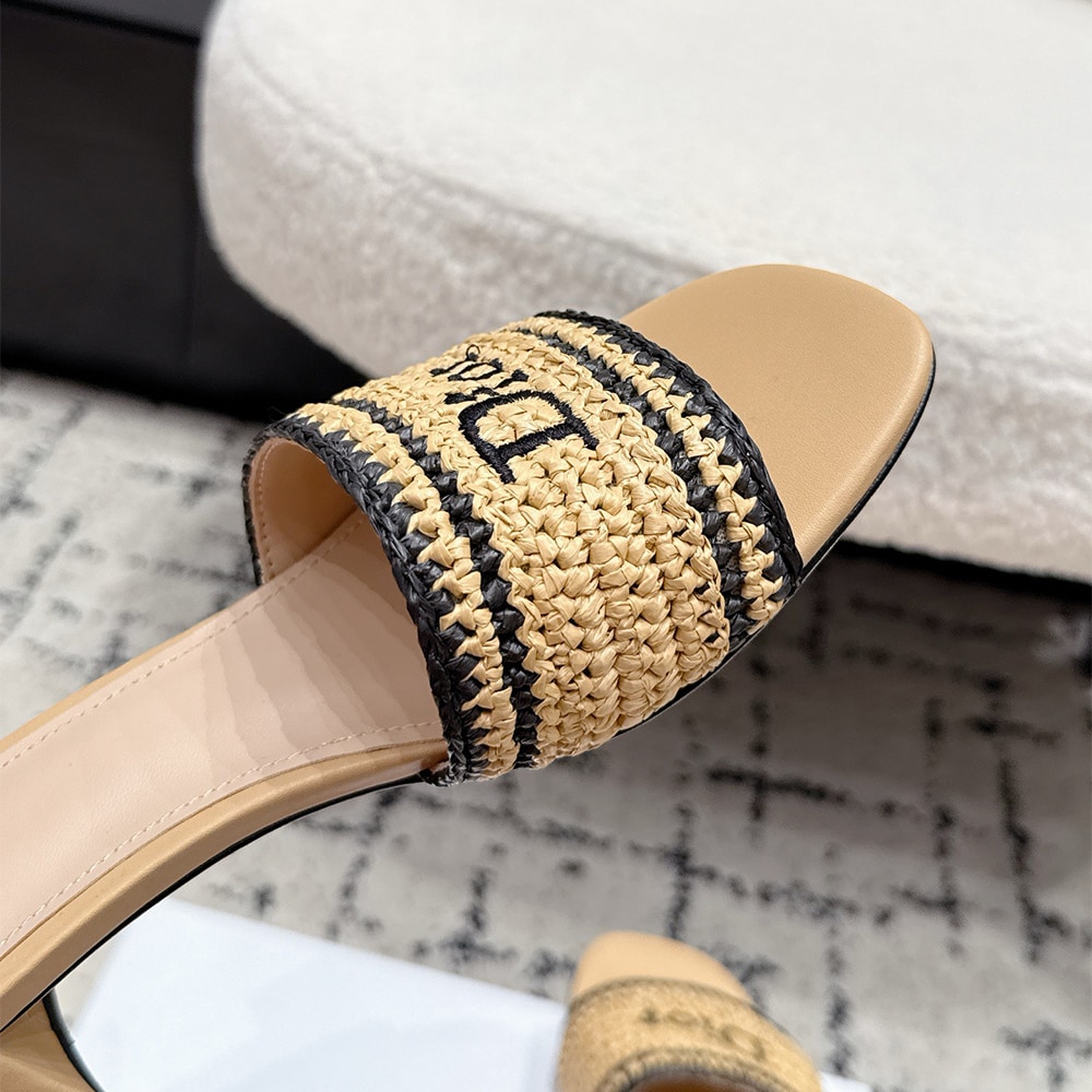 D10riviera D10r Woven Heeled Slide (EU SIZE 35-42)