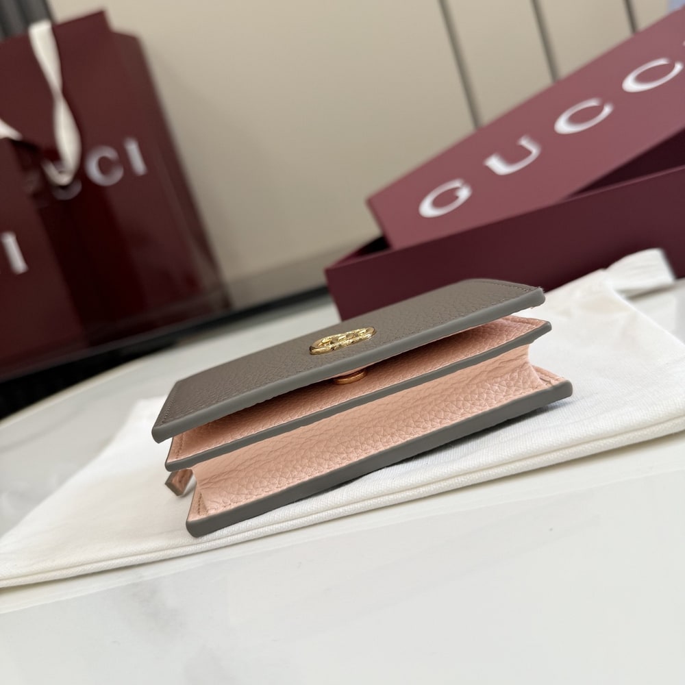 Gvc*1 Bi-color GG Marmont small wallet(HIGH-END GRADE)