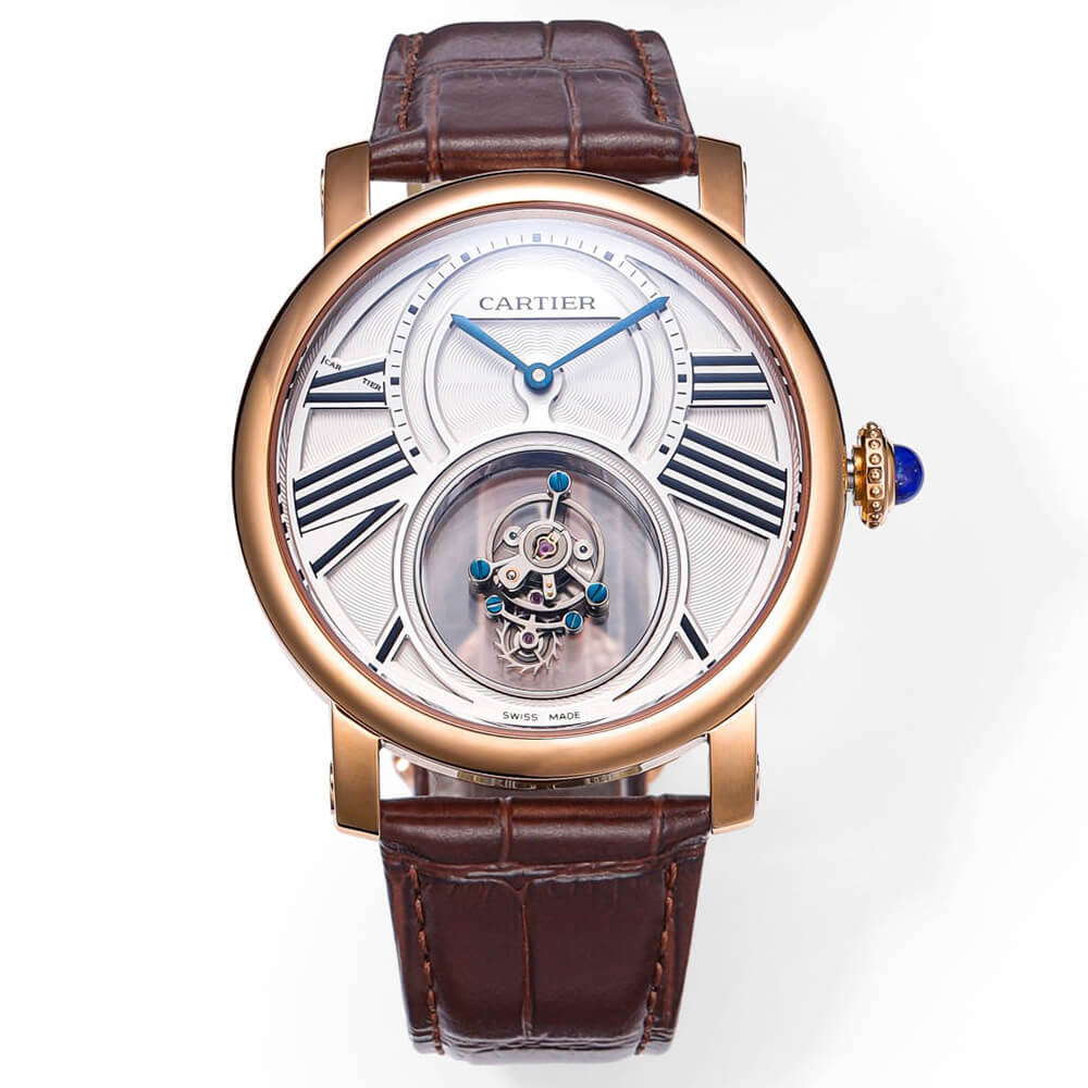 Rotonde de Ca*t1er Double Tourbillon watch