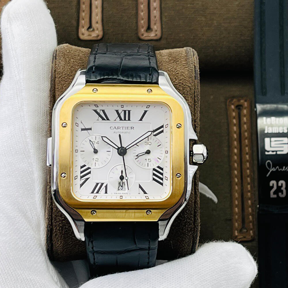 Santos de Ca*t1er Chronograph watch
