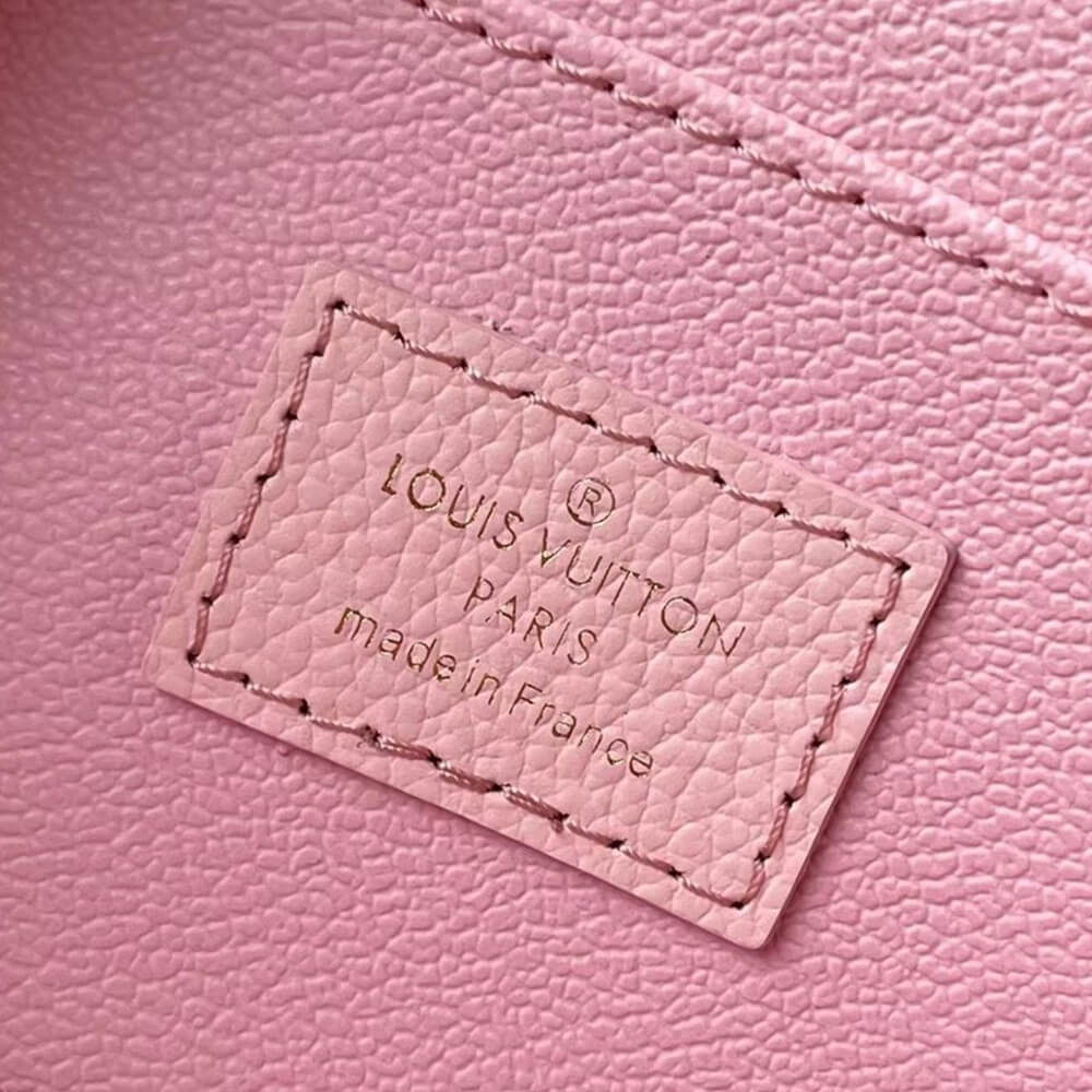 L0vis Vvtt0n Pastel Sunrise Cosmetic Pouch Pink