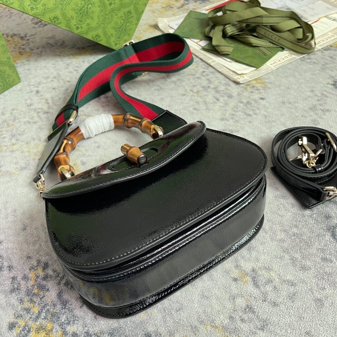 Gvc*1 BAMBOO 1947 JUMBO GG SMALL TOP HANDLE BAG