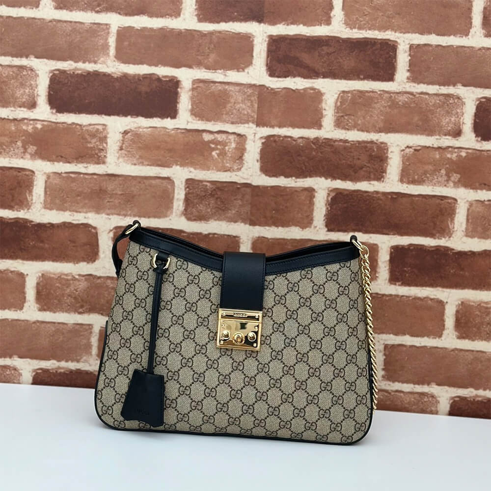 Gvc*1 PADLOCK GG MEDIUM SHOULDER BAG