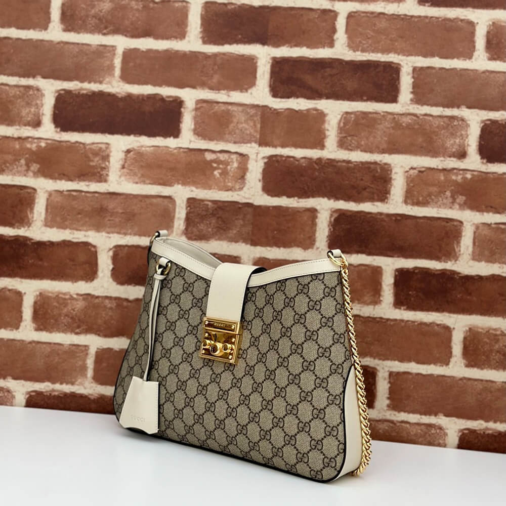 Gvc*1 PADLOCK GG MEDIUM SHOULDER BAG
