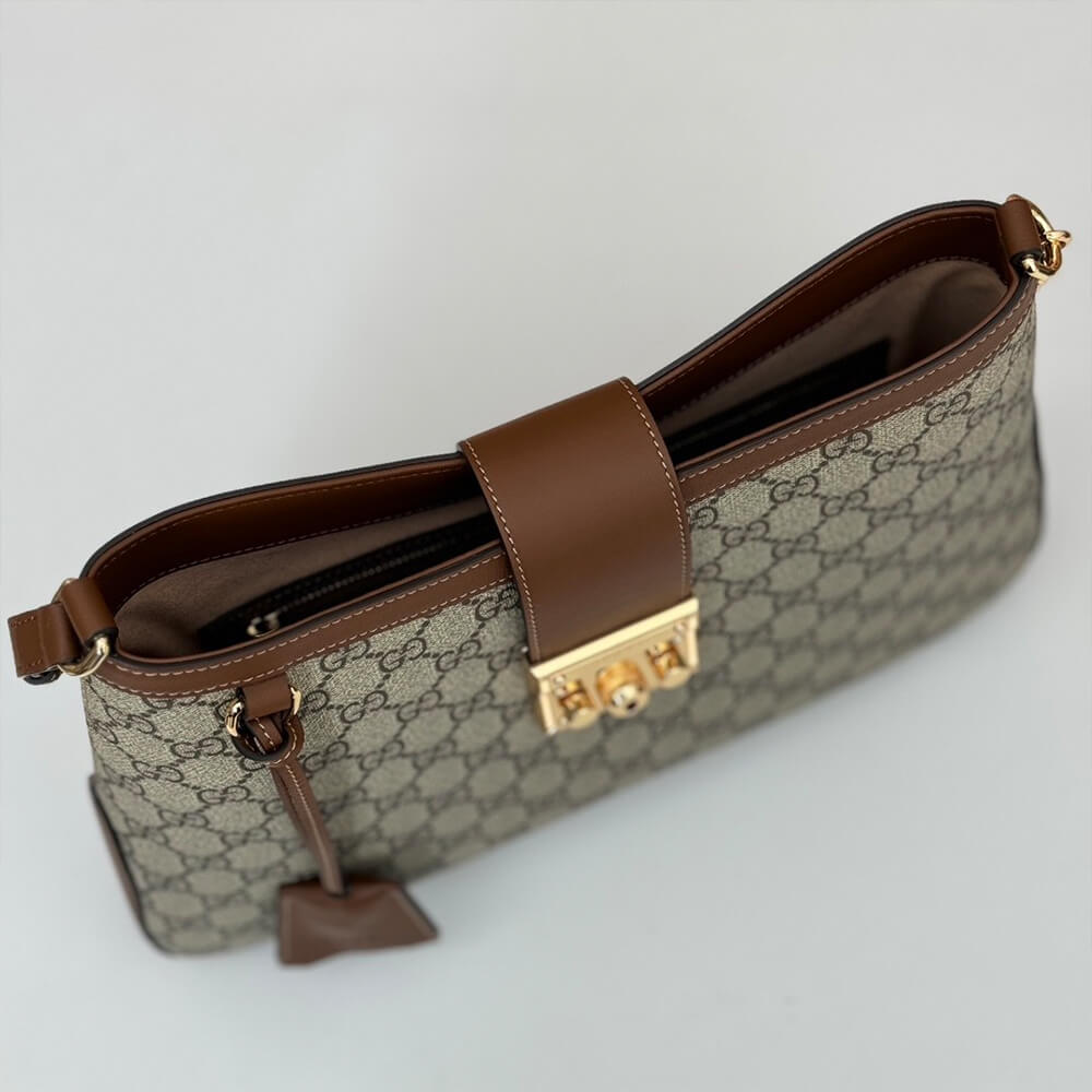 Gvc*1 PADLOCK GG MEDIUM SHOULDER BAG