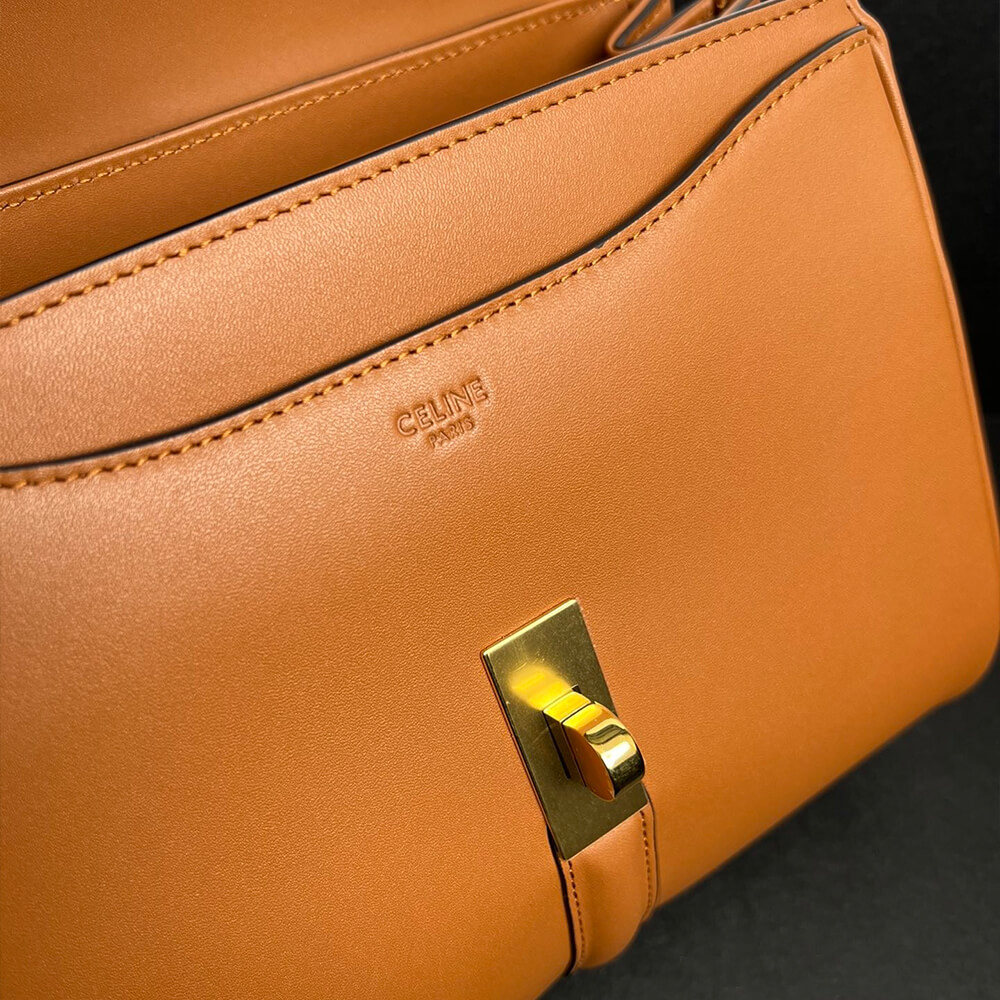 Ce1i*e SMALL 16 BAG IN SATINATED CALFSKIN(high-end grade)