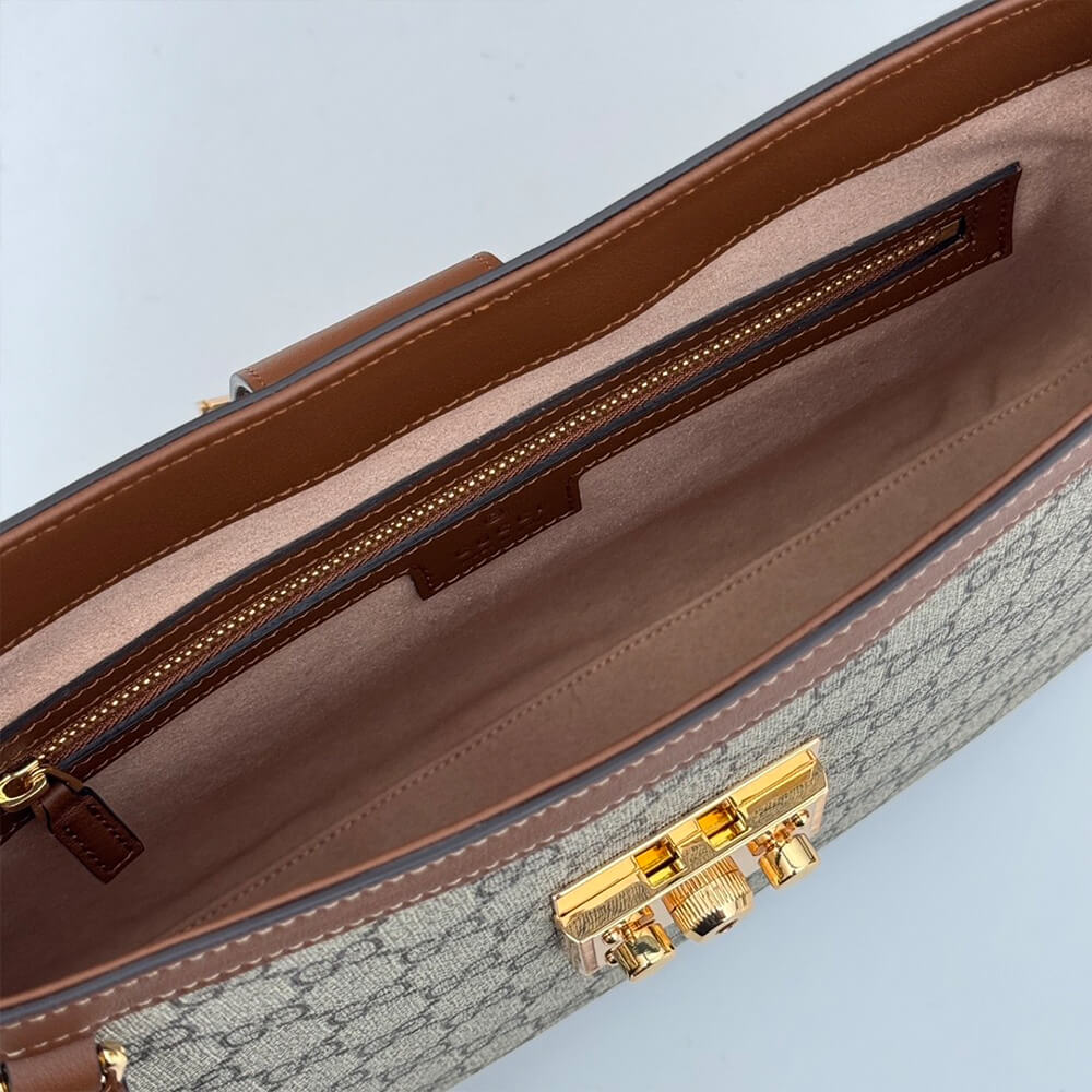 Gvc*1 PADLOCK GG MEDIUM SHOULDER BAG
