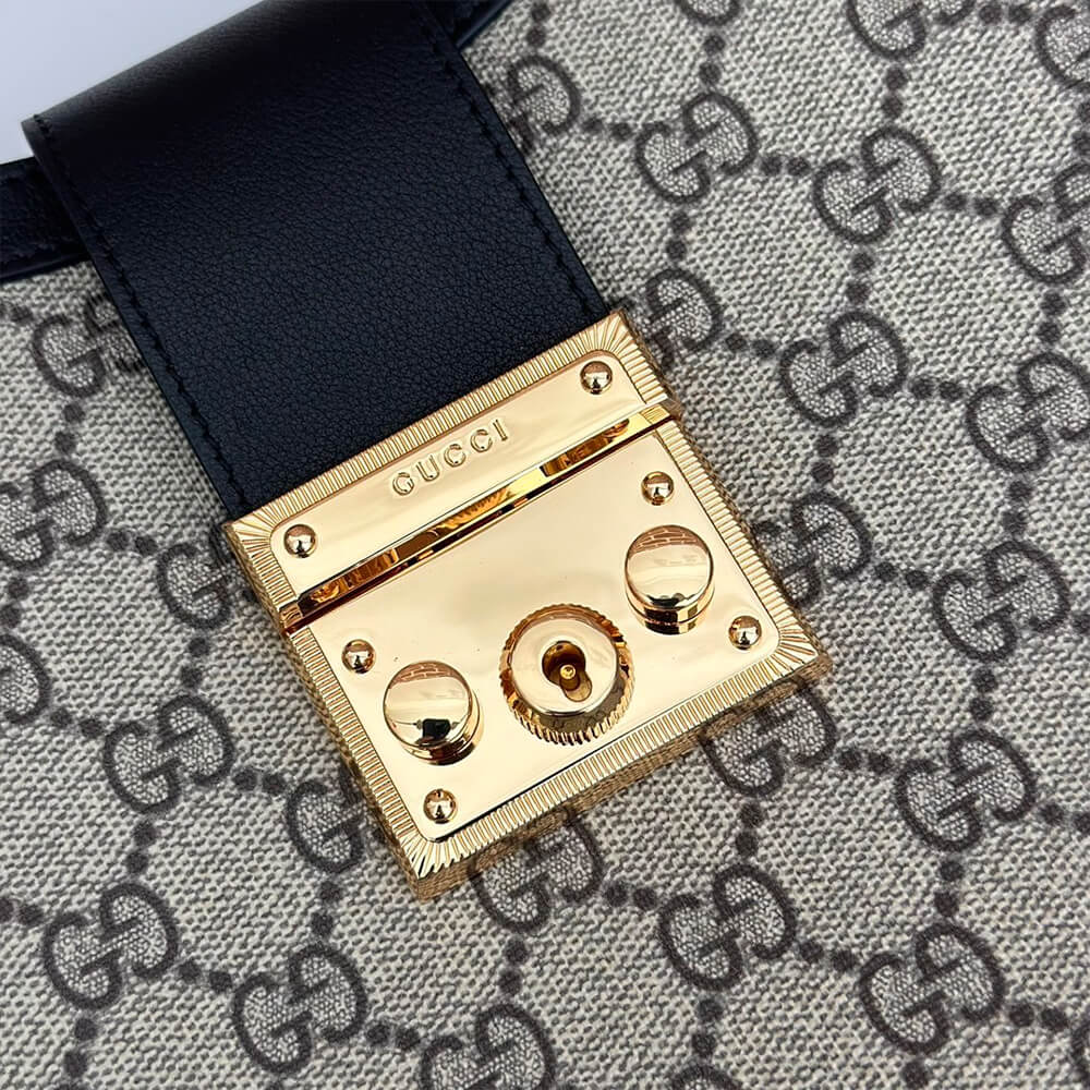 Gvc*1 PADLOCK GG MEDIUM SHOULDER BAG