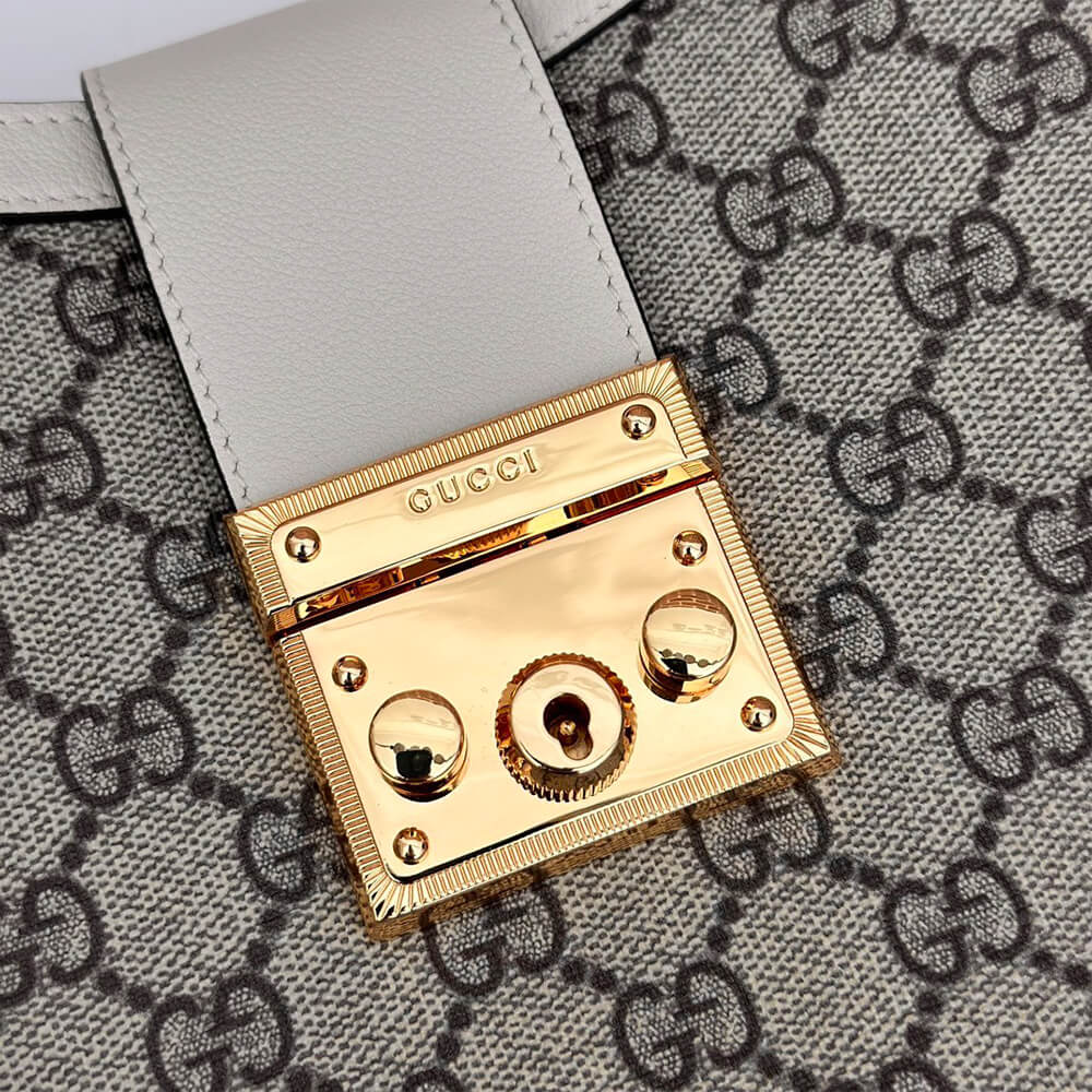 Gvc*1 PADLOCK GG MEDIUM SHOULDER BAG