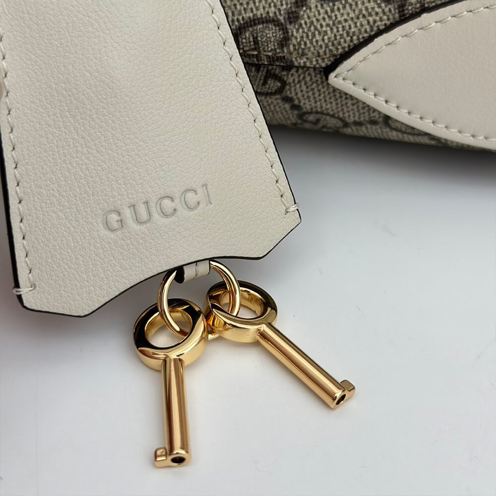 Gvc*1 PADLOCK GG MEDIUM SHOULDER BAG