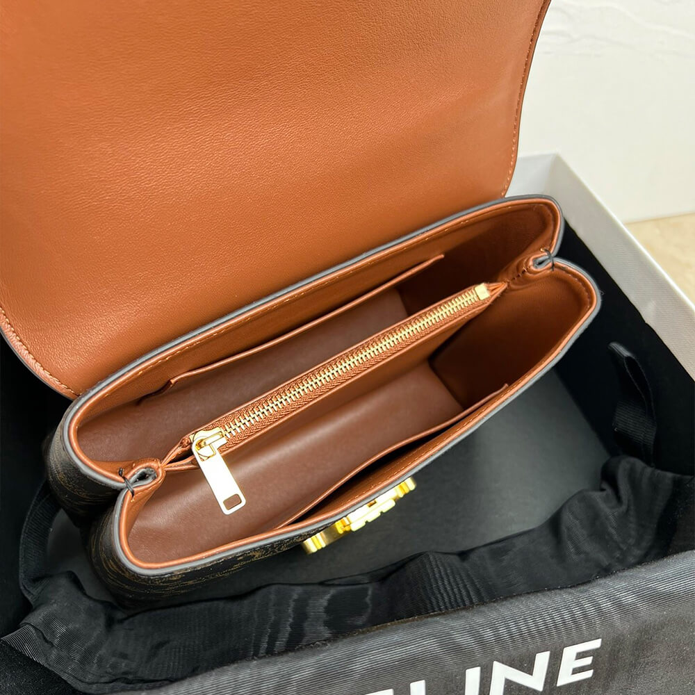 Ce1i*e TEEN NINO BAG IN TRIOMPHE CANVAS