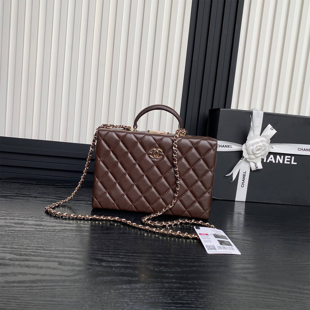 Ch**el Box bag(HIGH-END GRADE)