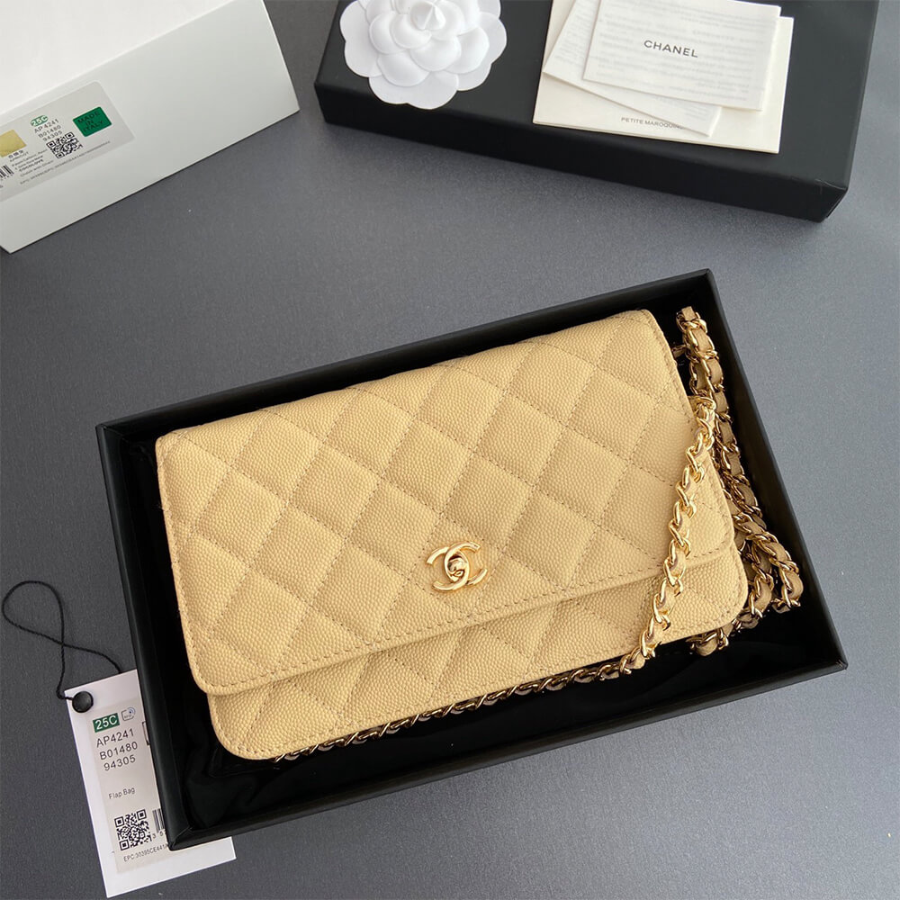 Ch**el Classic Wallet On Chain(high-end grade)