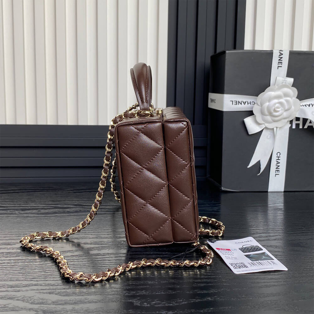 Ch**el Small box bag(HIGH-END GRADE)