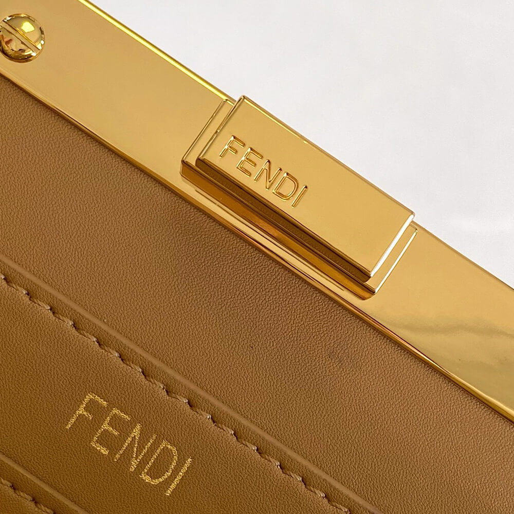F**di Peekaboo ISeeU Small Raffia(TAX-FREE GRADE)
