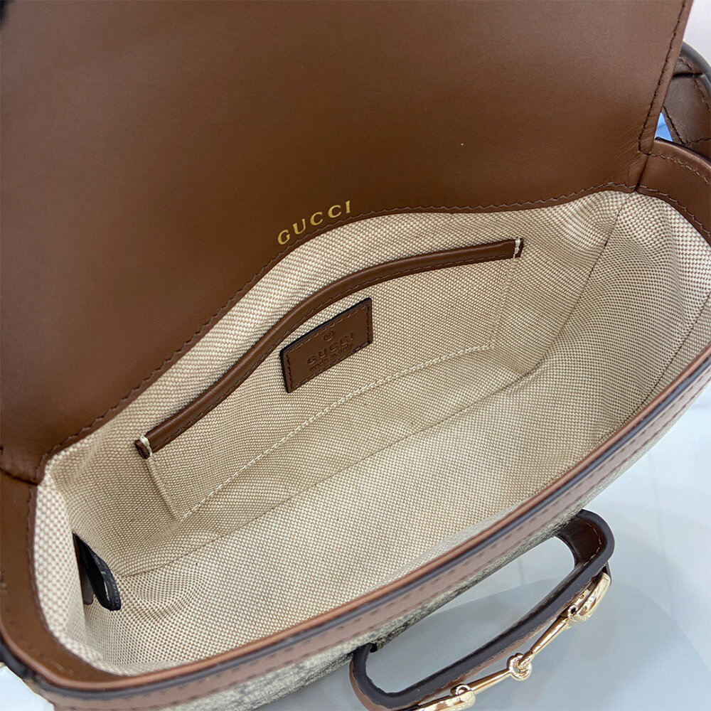 Gvc*1 Horsebit 1955 Soft small shoulder bag