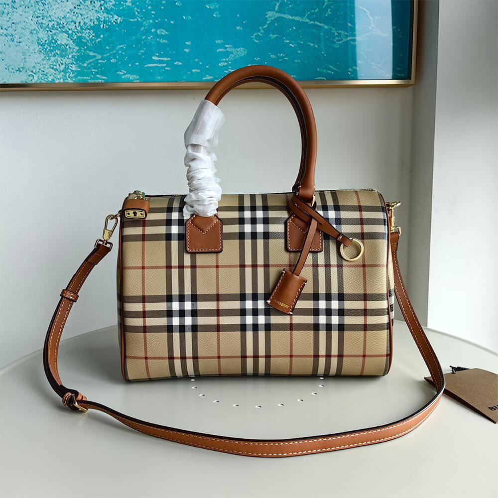 Bv*b*rry Medium Check Bowling Bag