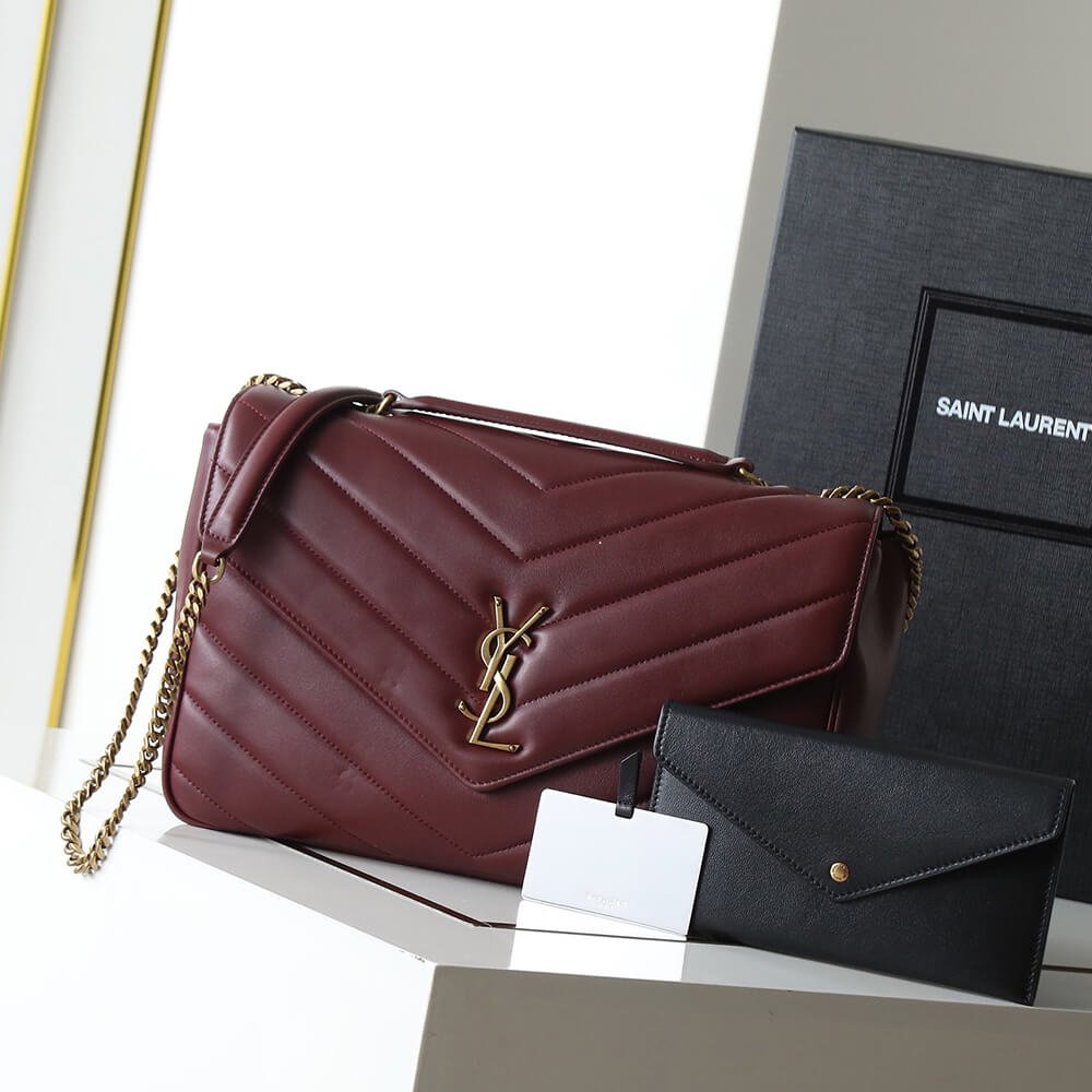 Y51 LOULOU large in MATELASSE lambskin(HIGH-END GRADE)