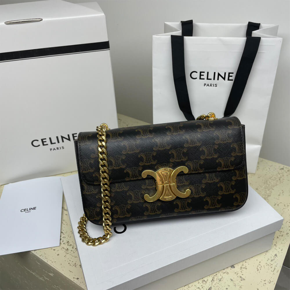 Ce1i*e CHAIN SHOULDER BAG CLAUDE (HIGH-END GRADE）